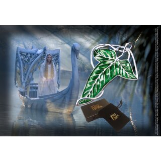 Herr der Ringe Brosche Elbische Blattbrosche (versilbert)