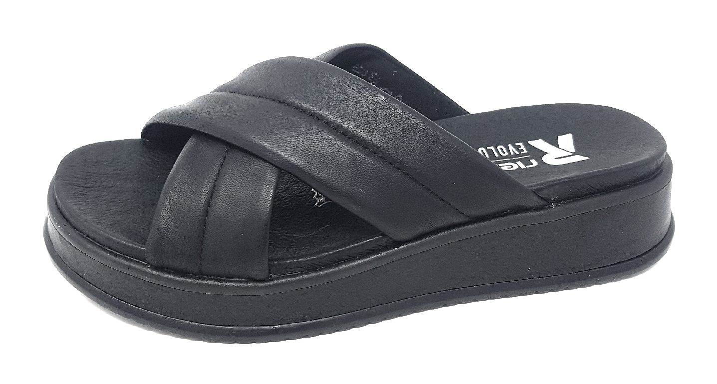 Rieker W0802-00 Schwarz 00 schwarz