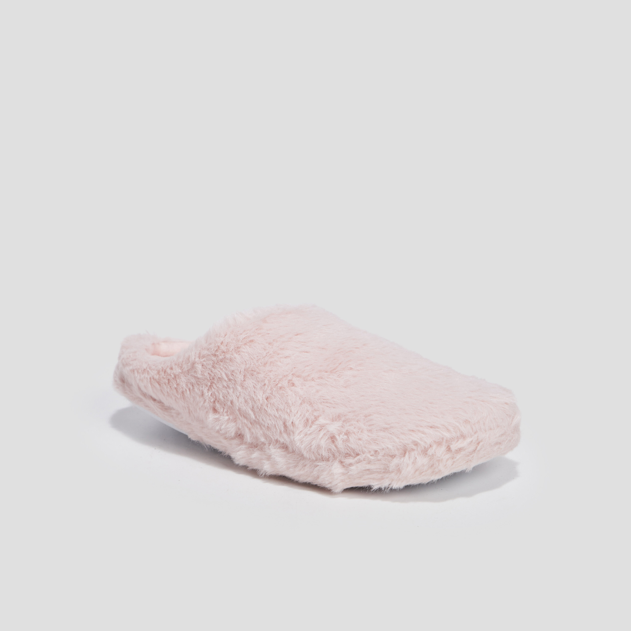 Chaussons mules rose femme | La Halle