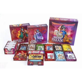 Insert: Night Parade of a Hundred Yokai + expansions (Colorful)