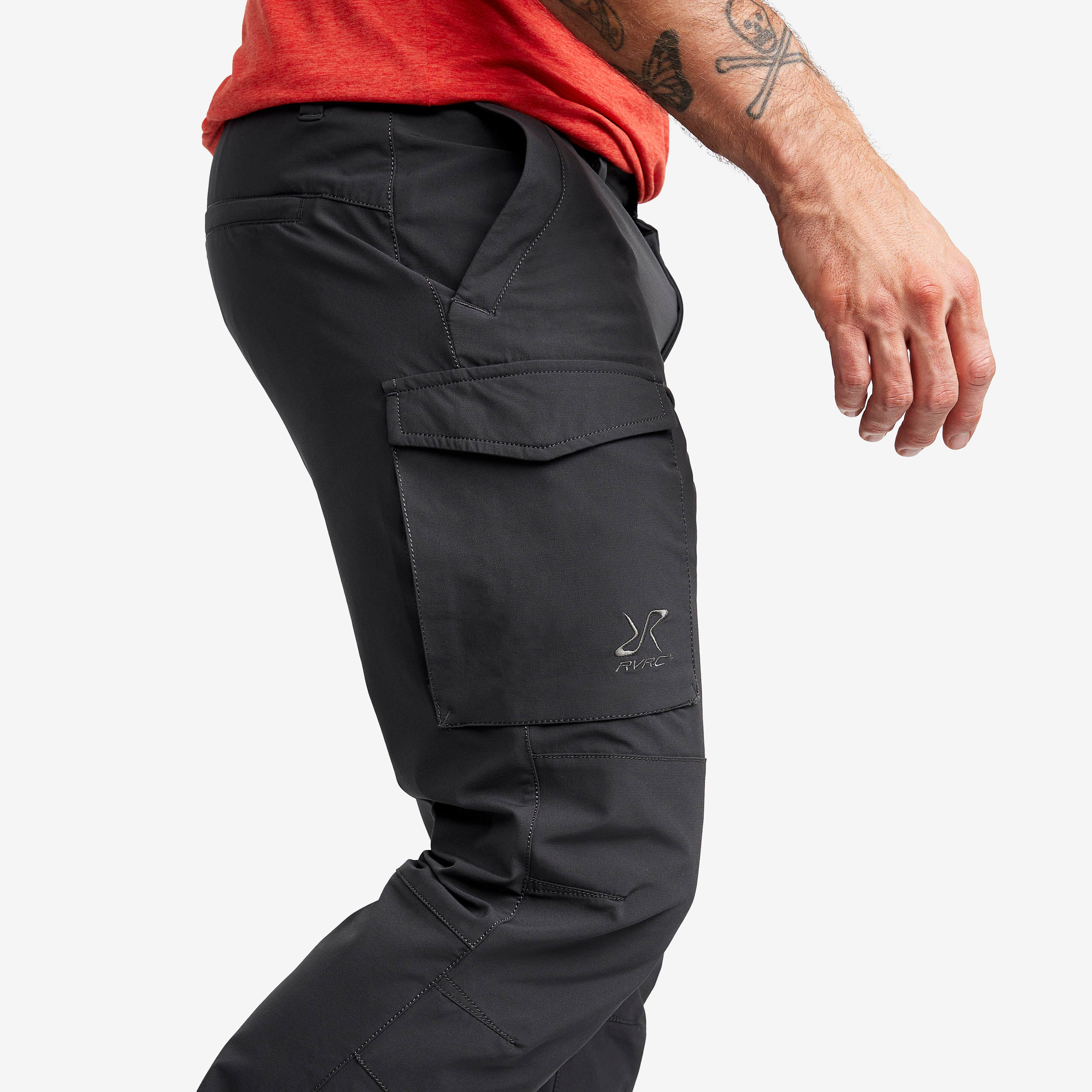 Adventure Cargo Stretch Pants Homme Anthracite