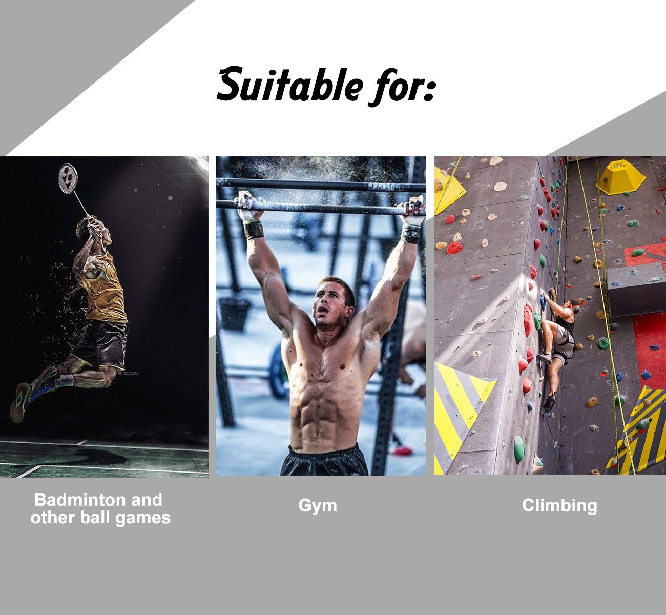 Homewit Chalkbag Liquid Chalk Flüssiges Magnesia Flüssigkreide Sportkreide (Set, 1-tlg., 250ml), für maximalen Grip beim Sport -zum Bouldern Klettern Turnen