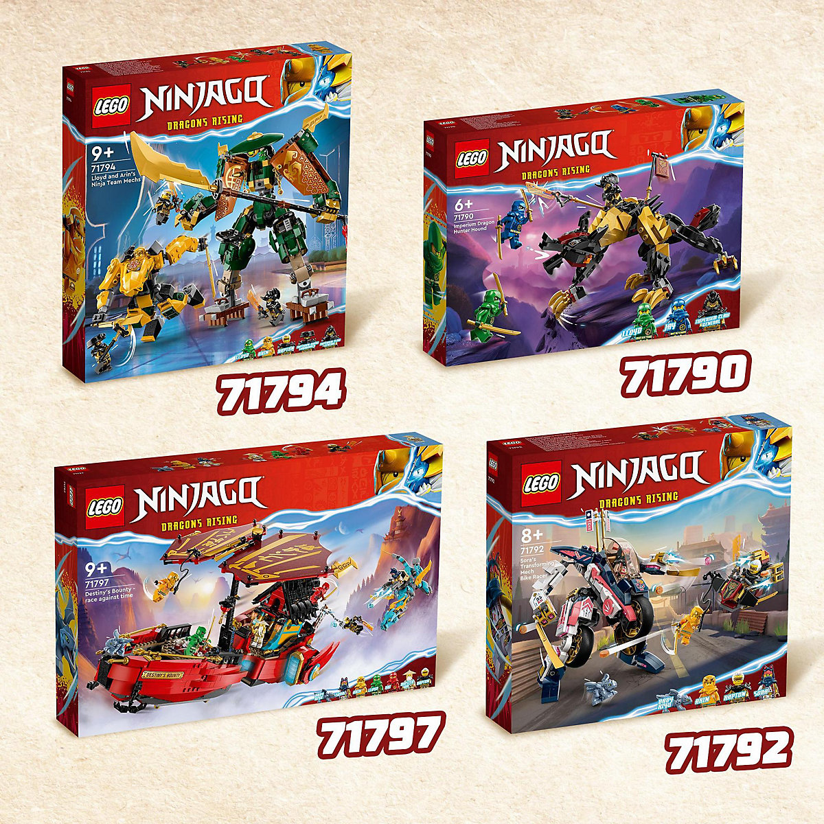 LEGO® Ninjago 71790 Jagdhund des kaiserlichen Drachenjägers