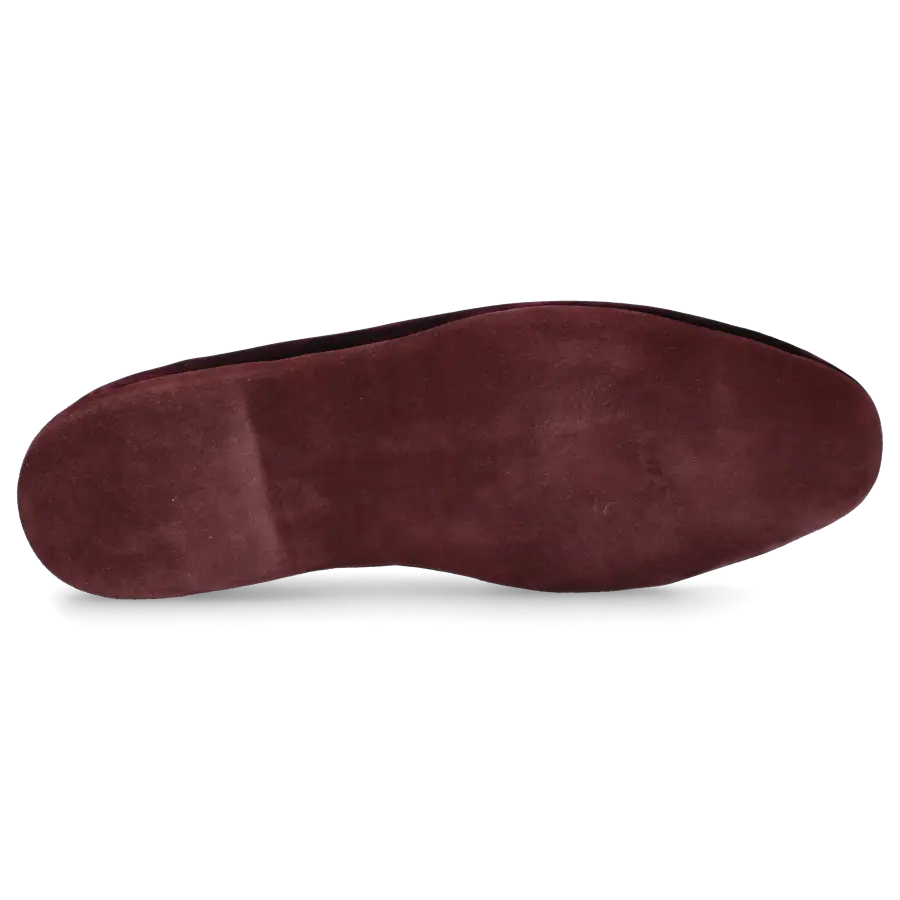 Santoni - Hausschuhe A1905 Samt - rot