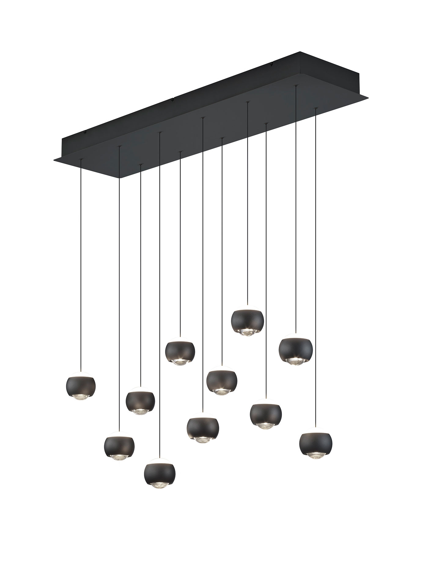 MusterringLED-Pendelleuchte 11flg