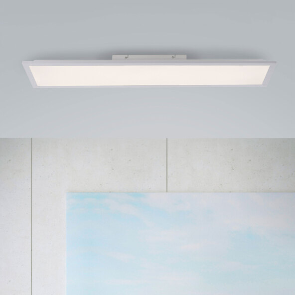 LED-Deckenleuchte Flat, 100 x 25 cm