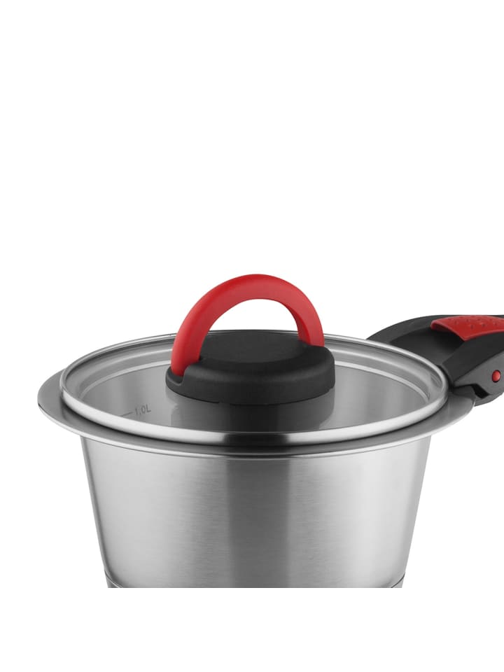 Kuppels Glasdeckel QUICK CLACK PRO in silberfarben günstig kaufen onesize