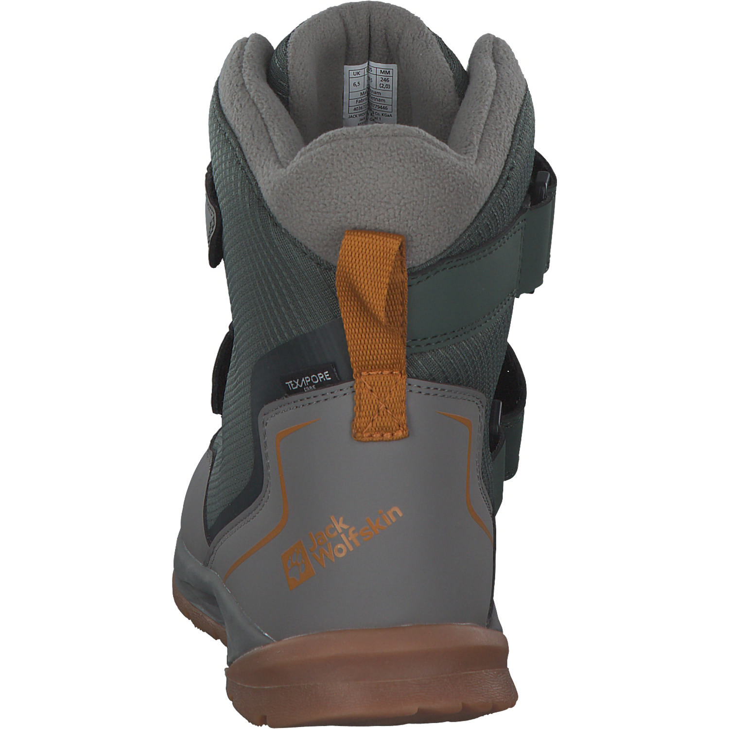Jack Wolfskin 4036723, Winterstiefel, Kinder, slate green