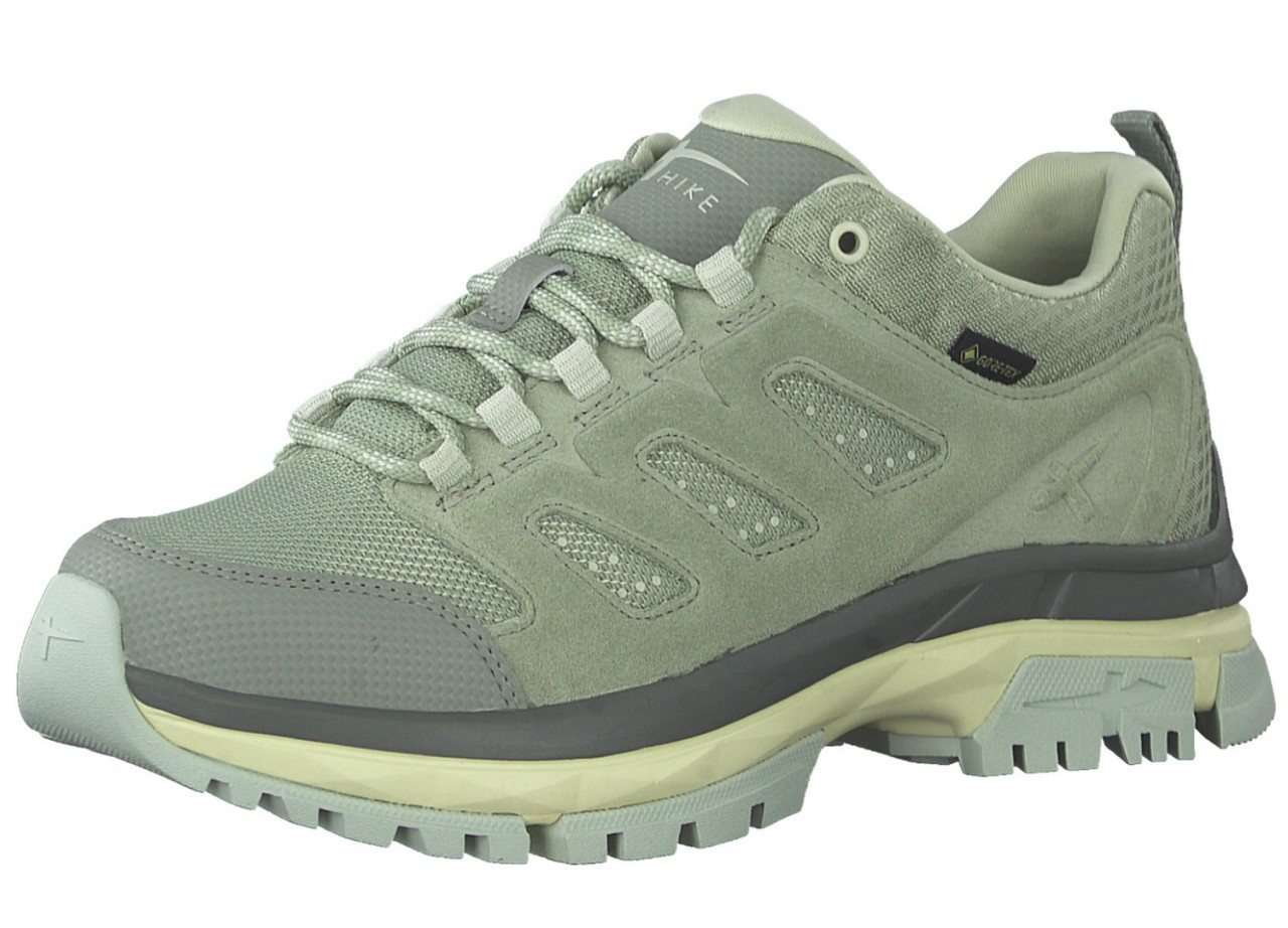 TAMARIS Komfort Schnürer khaki