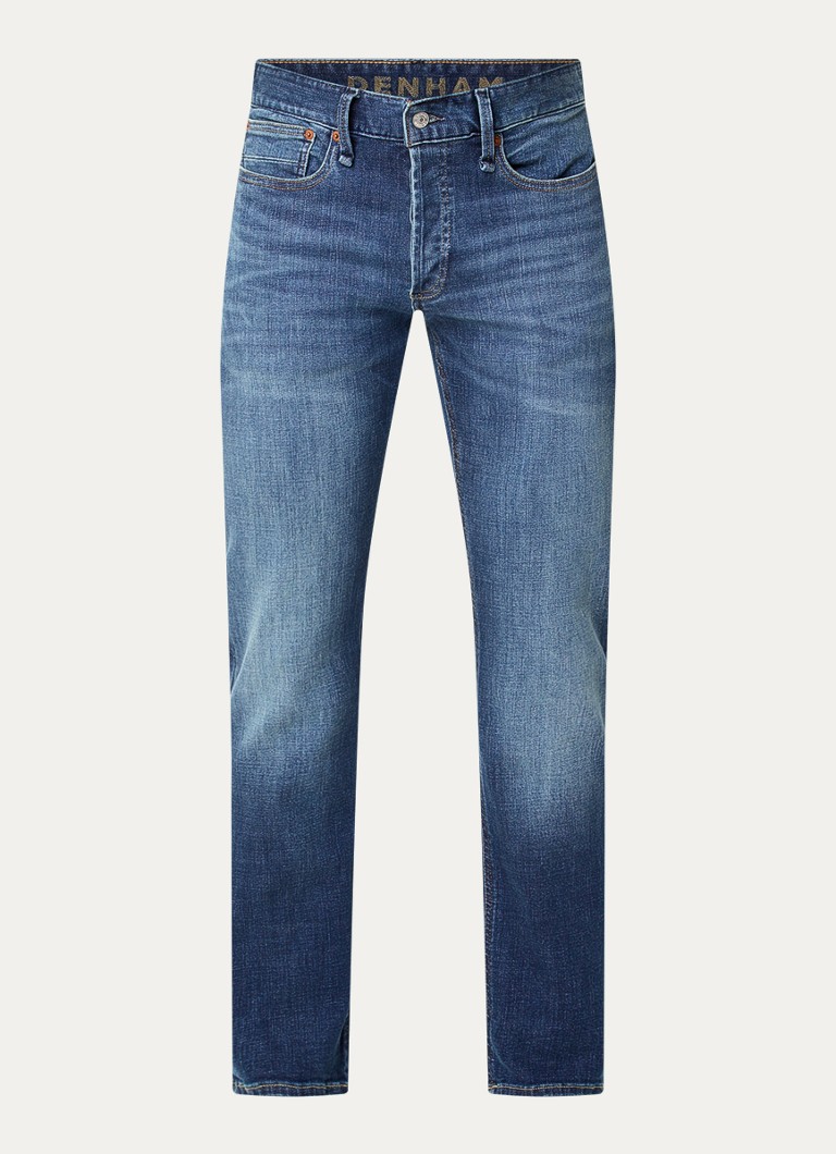 Denham Razor slim fit jeans with dark wash and side pockets