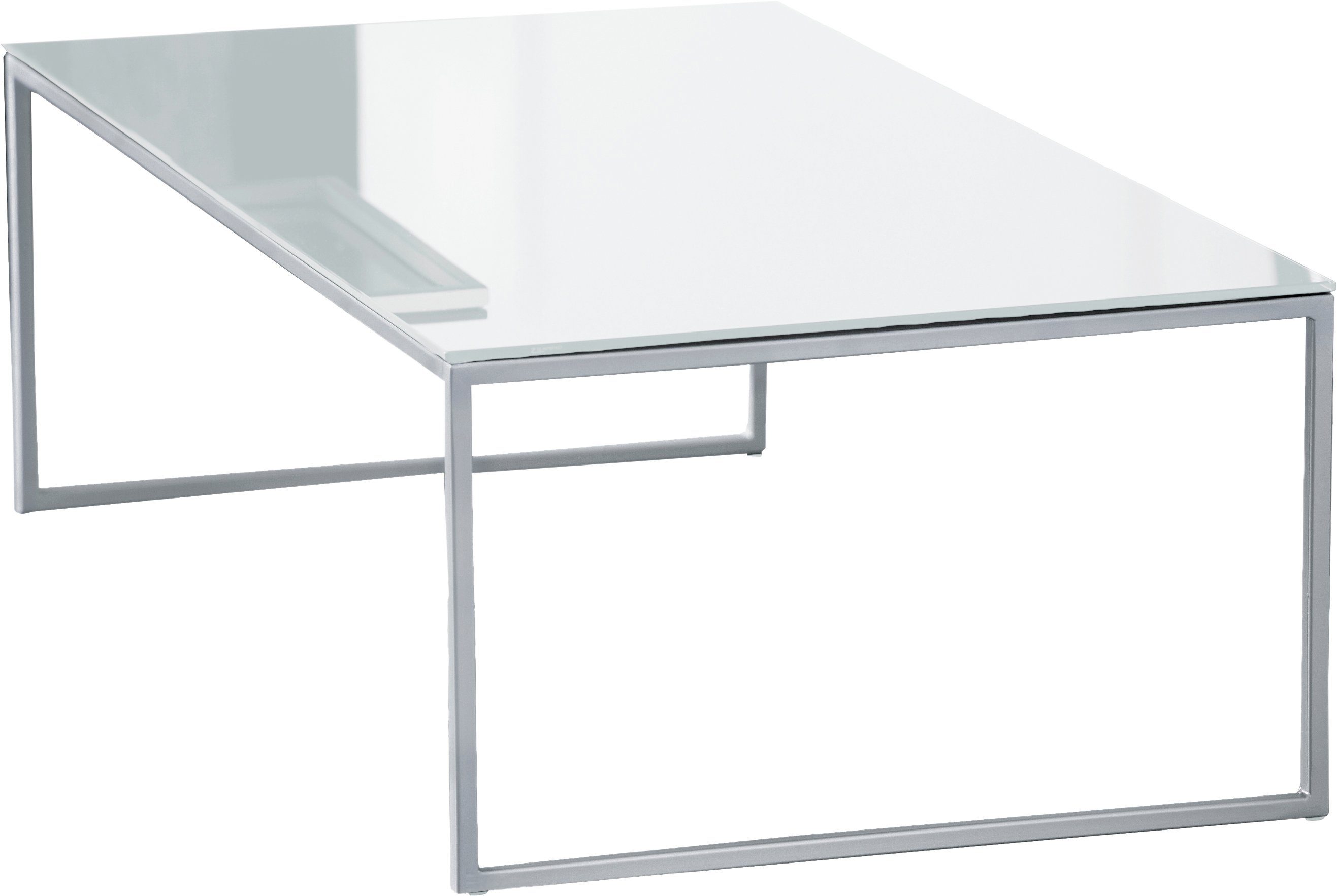 jankurtz Couchtisch classico, mit Metallkufen, in 2 Farben, Maße (B/T/H): 60/60/36 cm