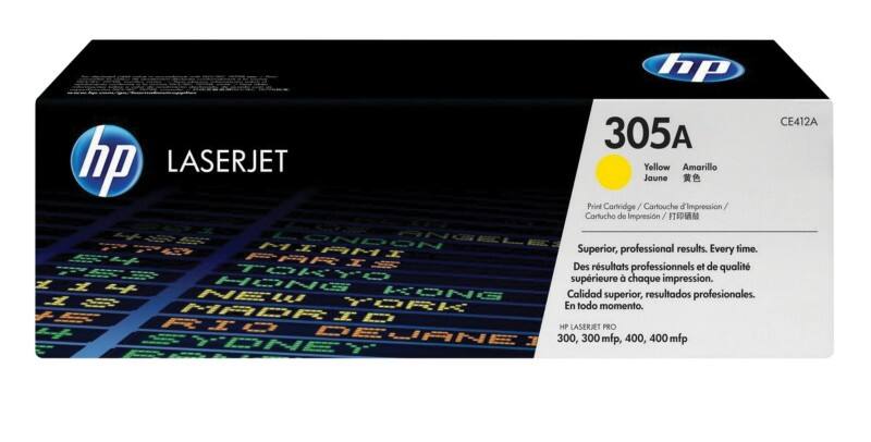 HP 305A Original Tonerkartusche CE412A Gelb
