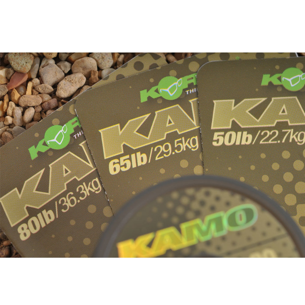Korda Kamo beschichtetes Vorfach Karpfengeflecht (20 m)