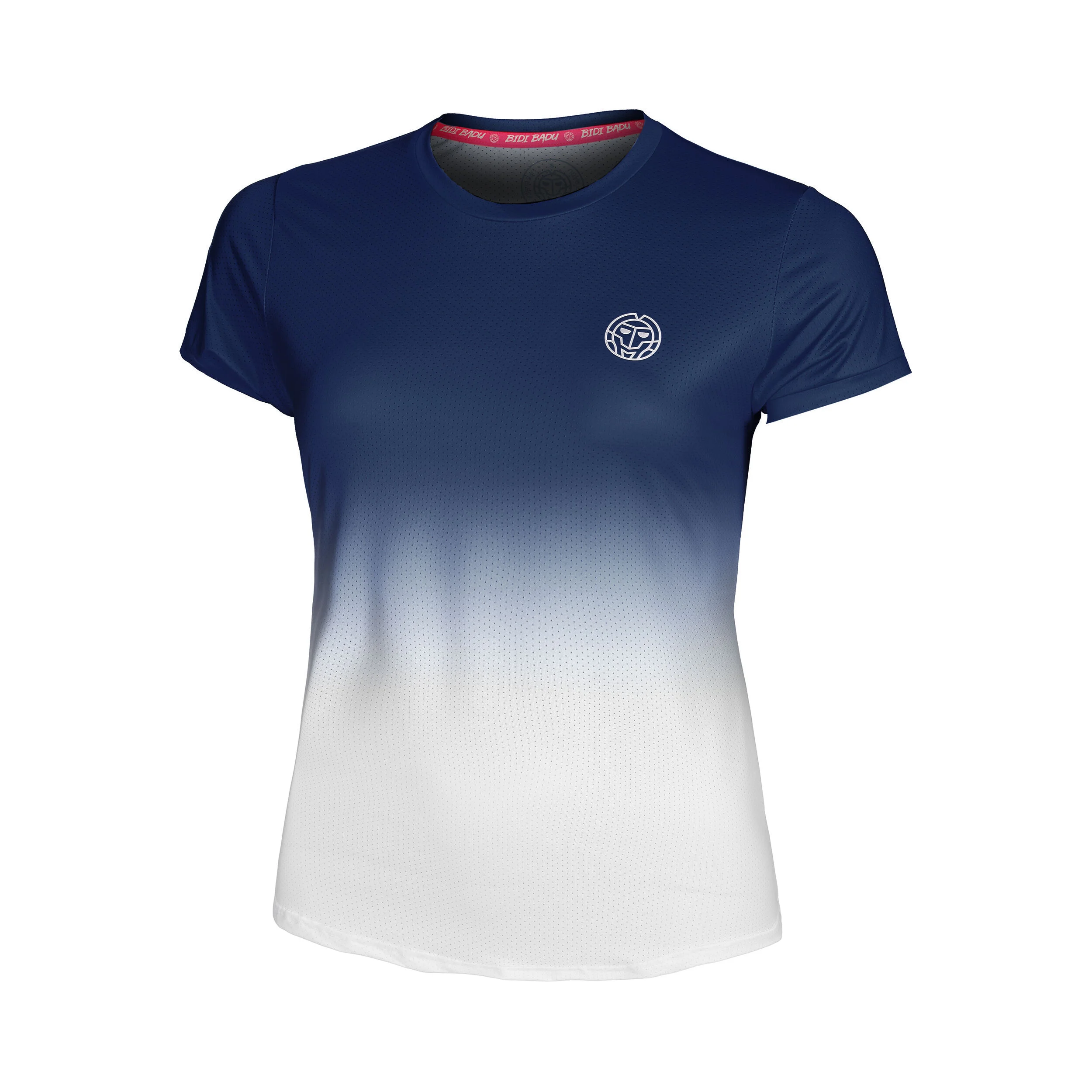 Crew Gradiant T-Shirt Mädchen - Dunkelblau, Weiß