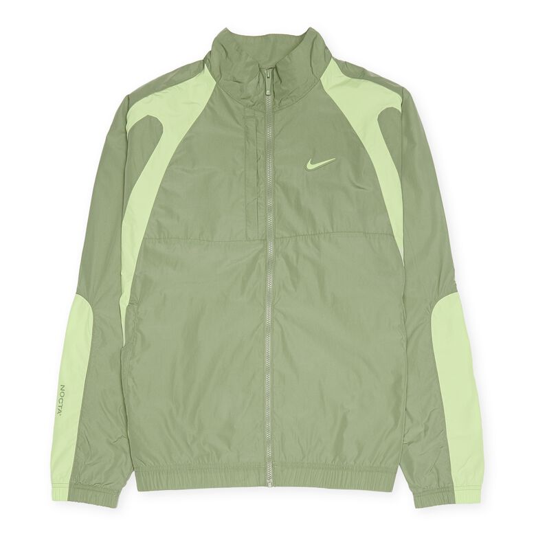 NIKE x Nocta NRG Cardinal Stock Track Jacket Woven oil green/lt liquid lime