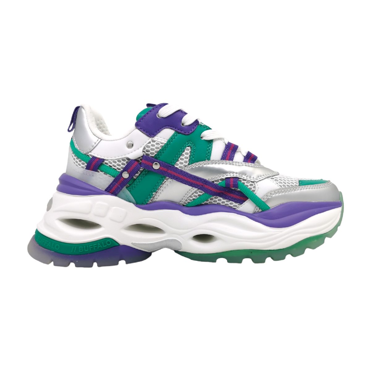 Buffalo Triplet Hollow 1636075/1 Mehrfarbig Silver/Green/Purple