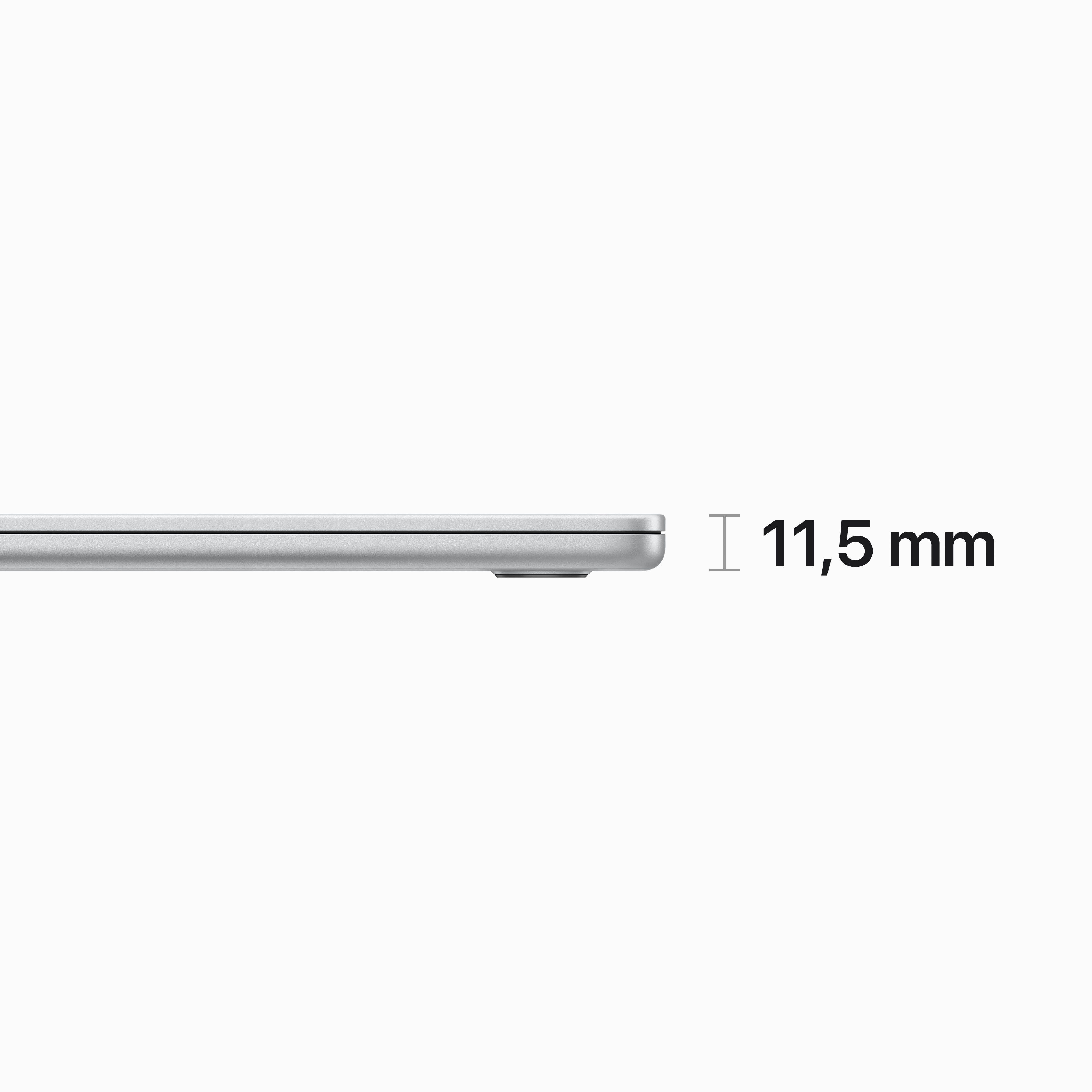 Apple MacBook Air Notebook (38,91 cm/15,3 Zoll, Apple M2 M2, 10-Core GPU, 1000 GB SSD)
