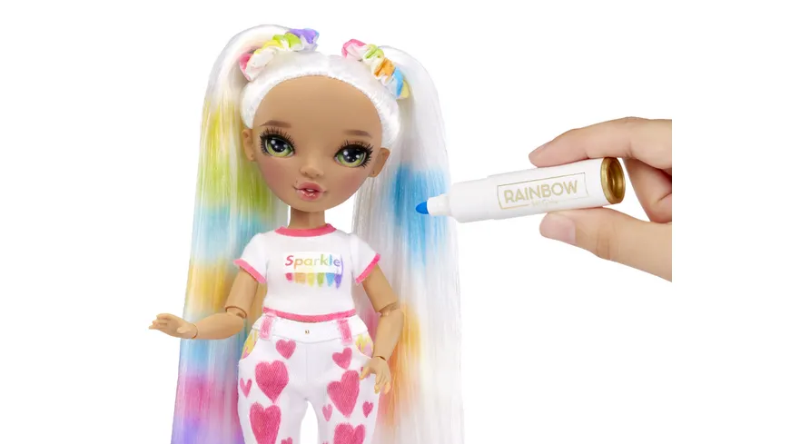 Rainbow High Color & Create Fashion Doll - Green Eyes