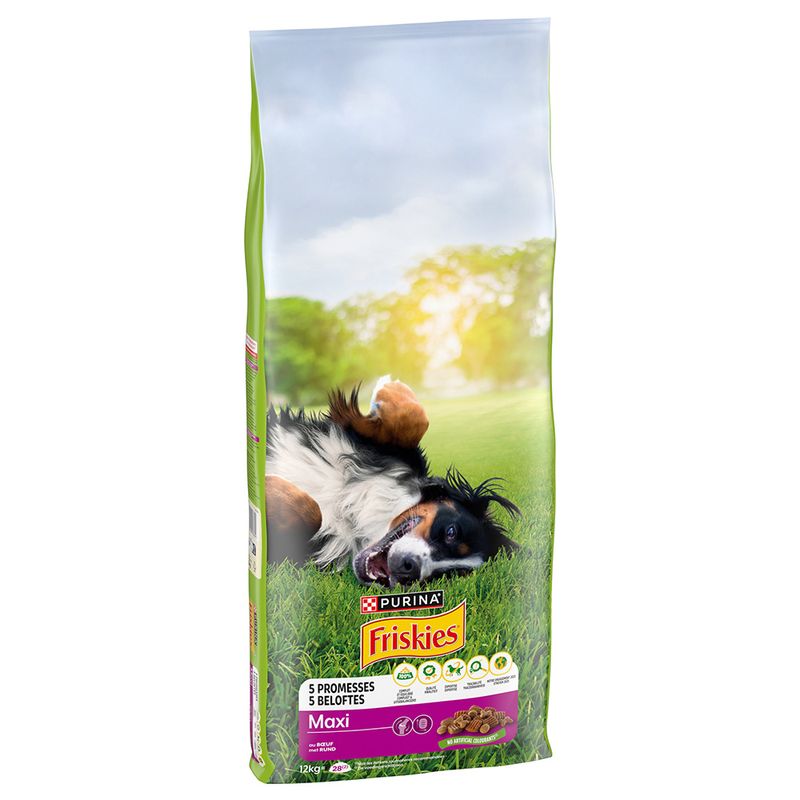 PURINA Friskies Adult Large Breed Hund Maxi mit Rind