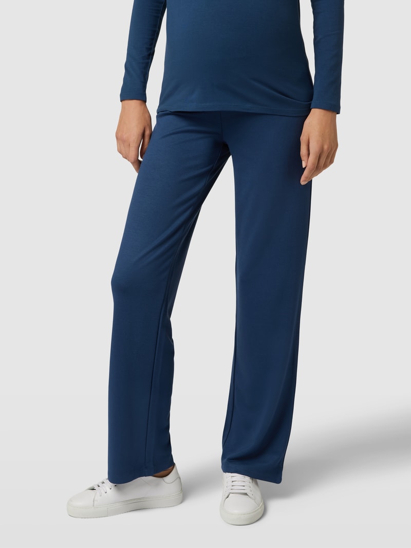 Umstands-Hose mit Bauchband Modell 'CAYLYN' in blau