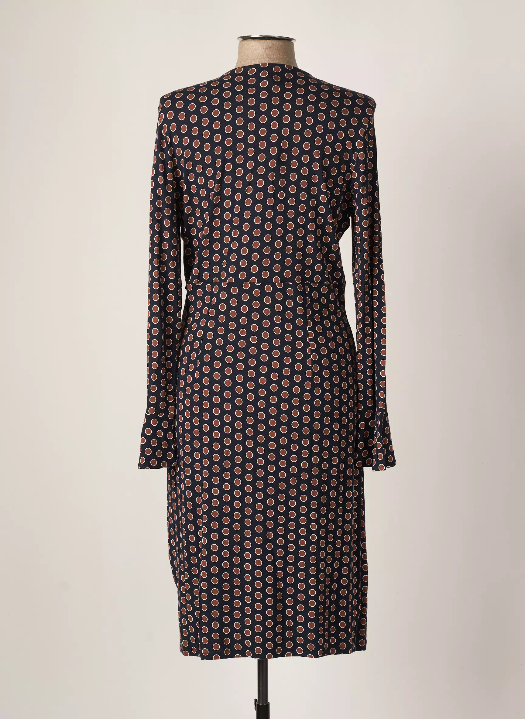 Olsen Robes Mi Longues Femme couleur bleu