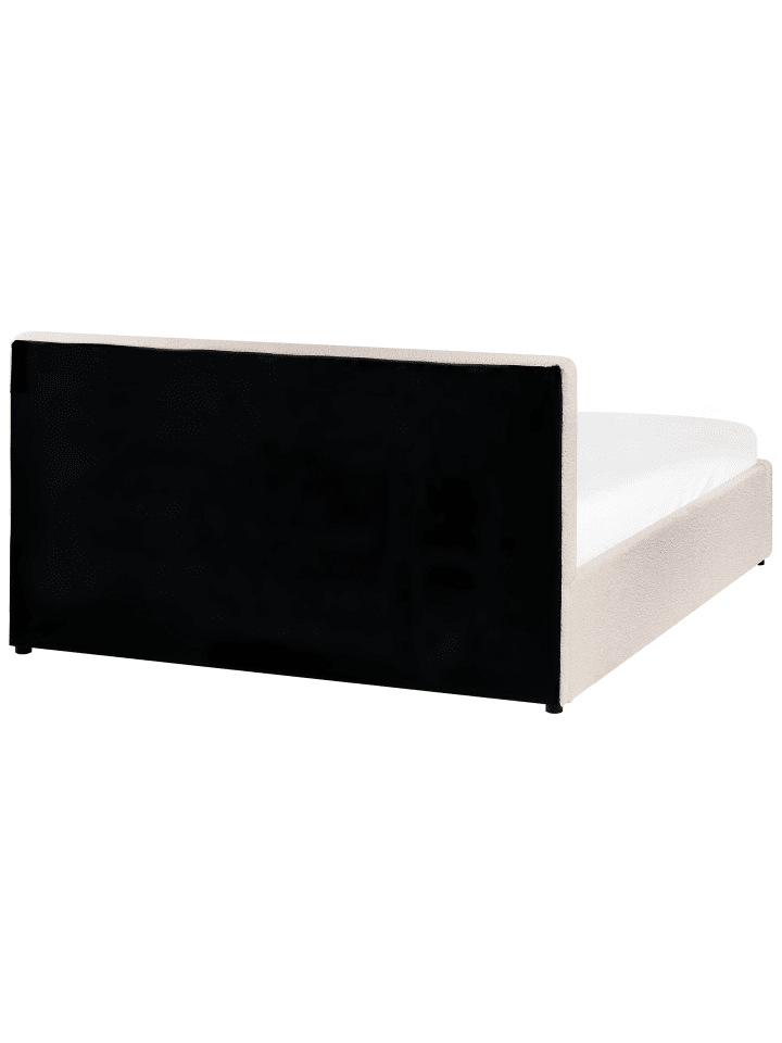Beliani Doppelbett BOUSSE in Weiß - (W) 151 x (H) 79 x (L) 219 cm günstig kaufen onesize