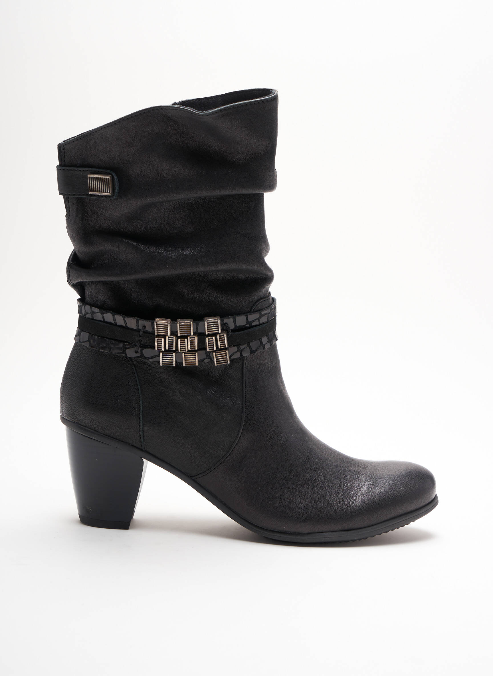 J Metayer Bottines Femme couleur noir