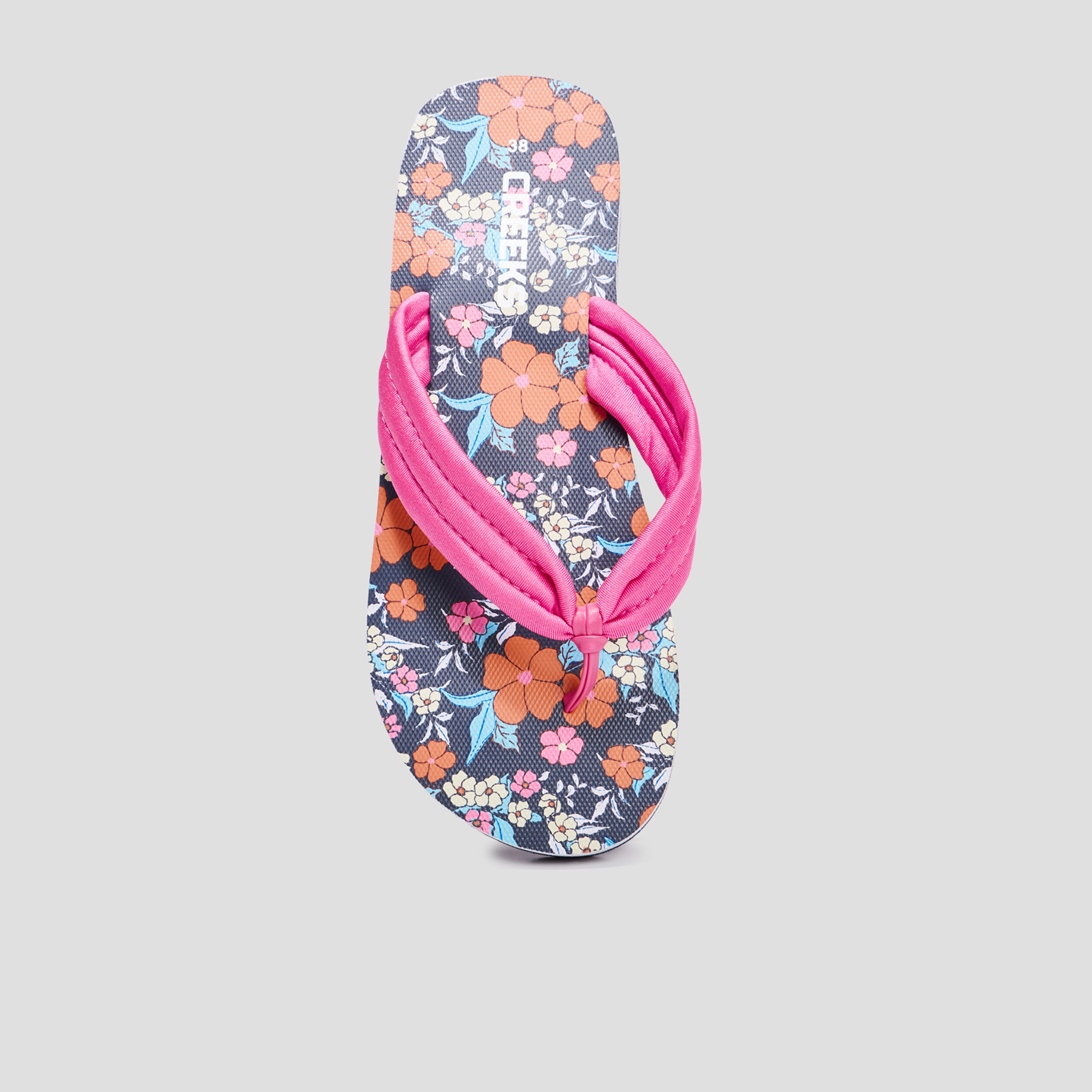 Tongs Creeks multicolore femme | La Halle