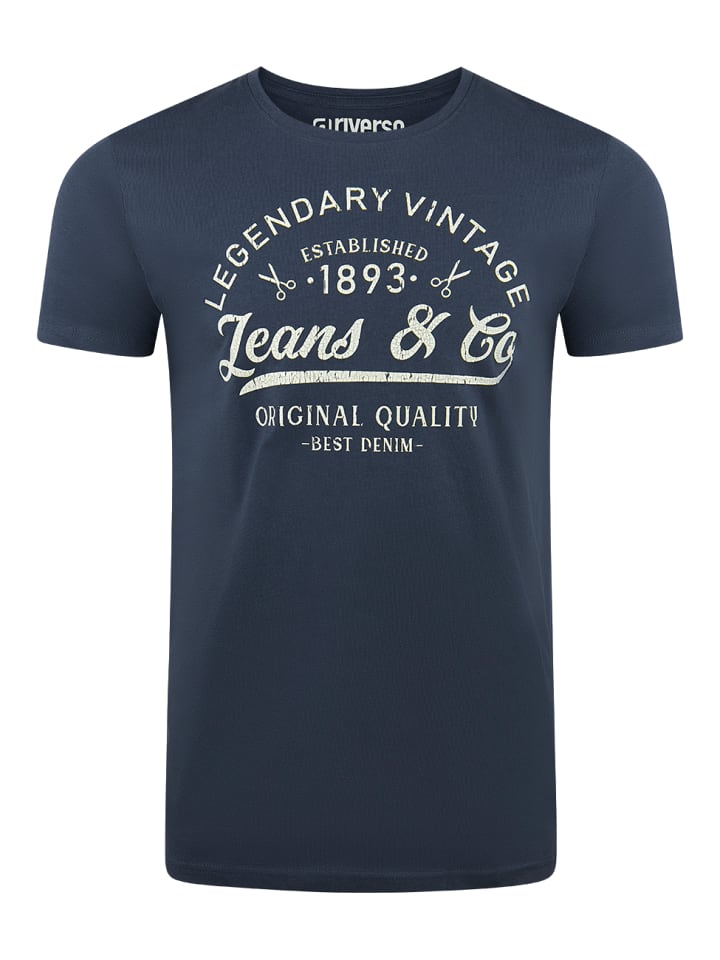 riverso  T-Shirt RIVLeon in Blau günstig kaufen