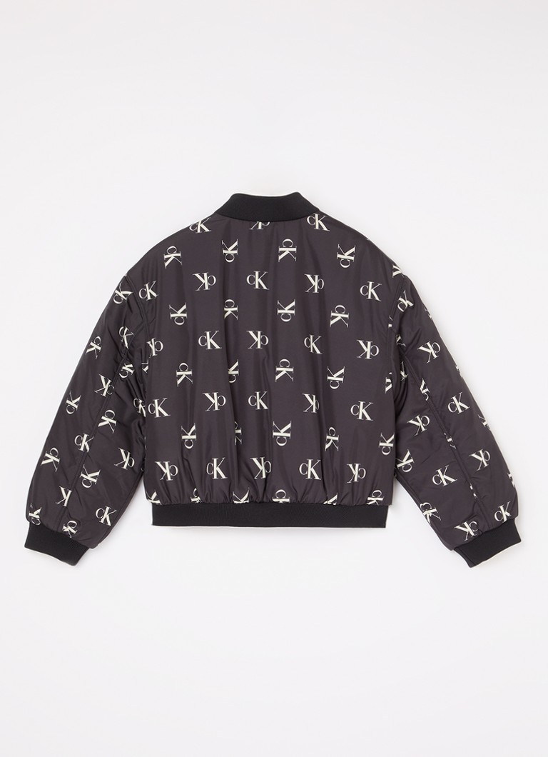 Calvin Klein dvostranska bomber jakna s podlogo iz mehkega materiala
