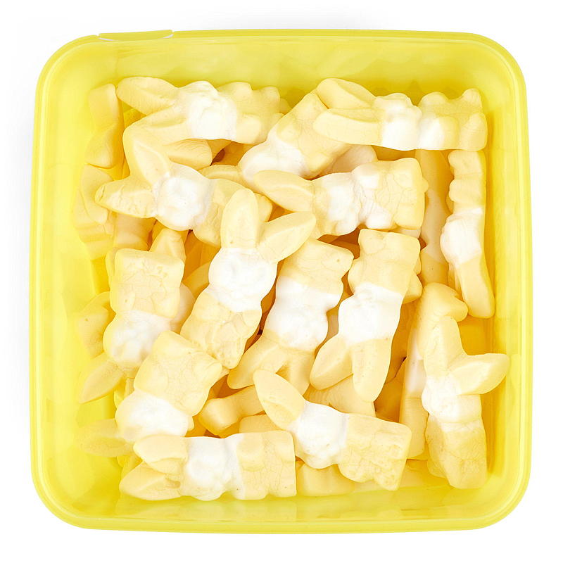 KnallGodt Påskeharer skum 650 g