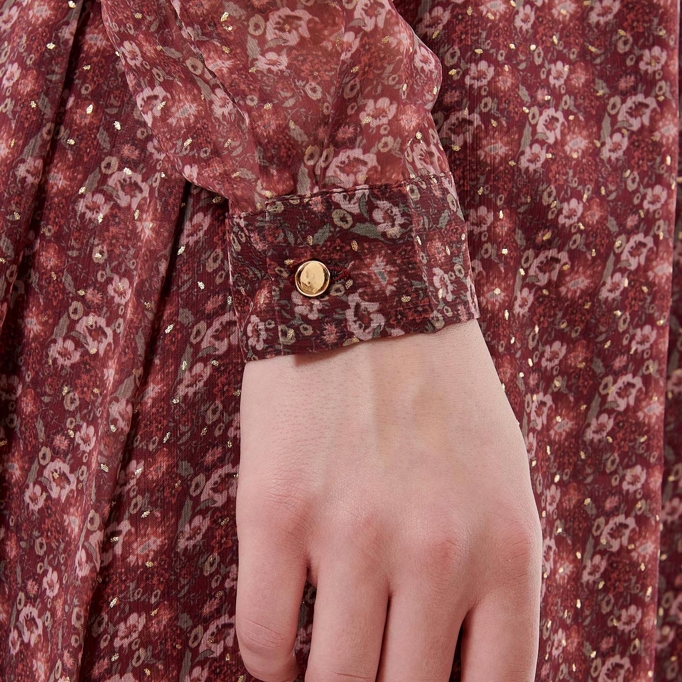 BIBI   Robe portefeuille fleurie femme