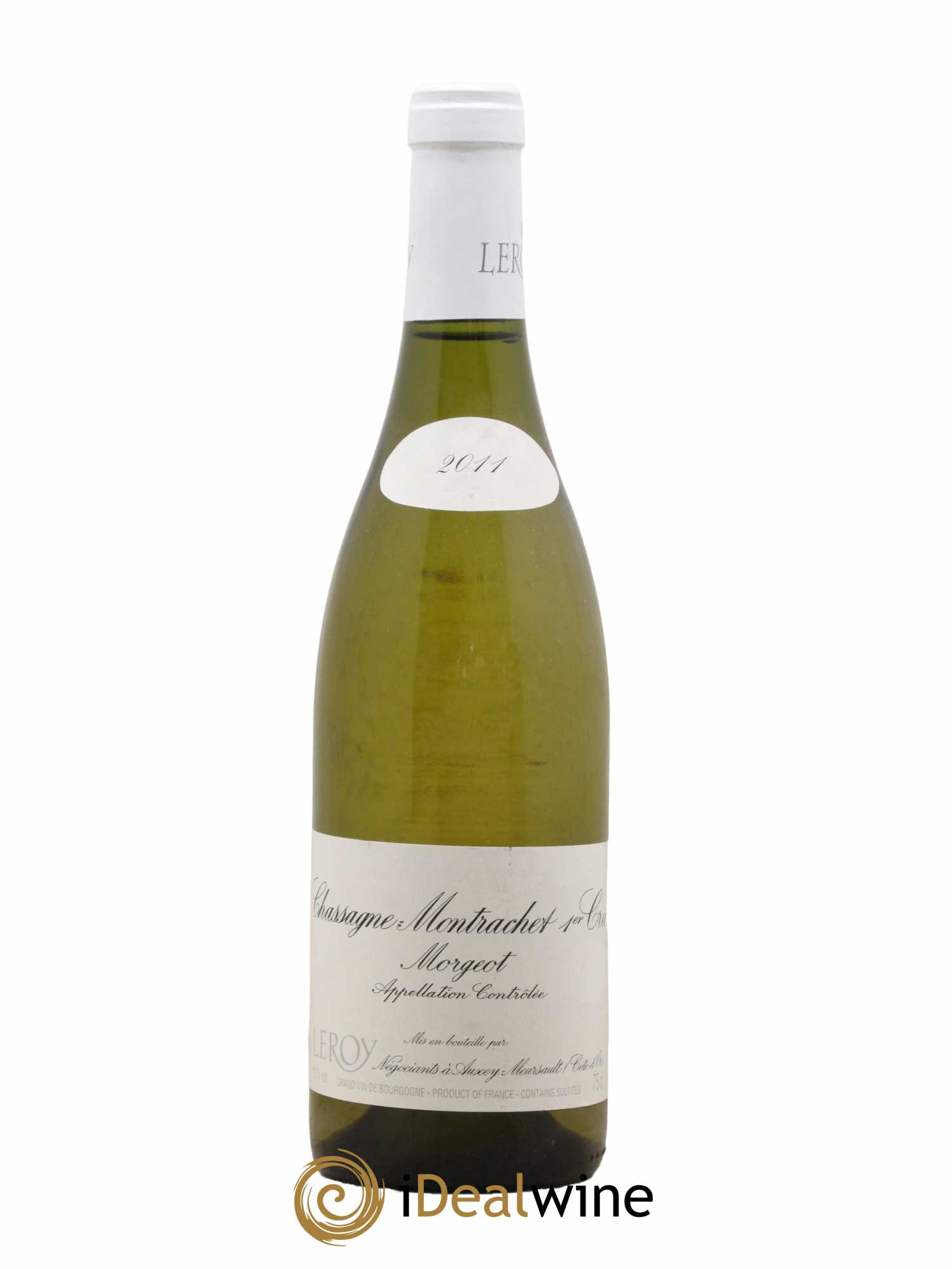 Chassagne-Montrachet 1er Cru Morgeot Leroy SA  2011 - Lot de 1 Bouteille