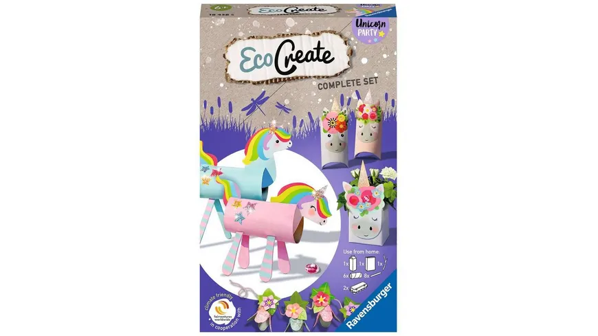 Ravensburger Beschäftigung - EcoCreate Unicorn Party
