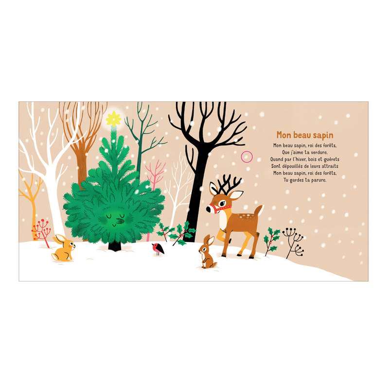Livre sonore Mes chants de Noël - Gallimard Jeunesse