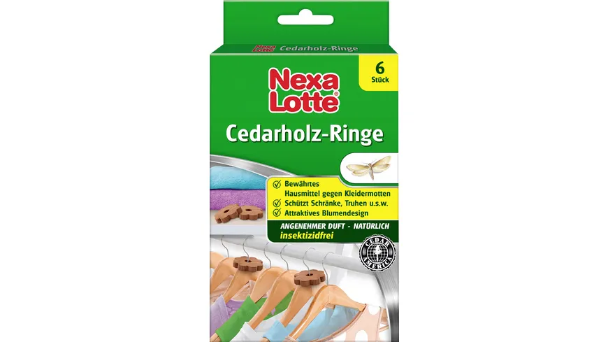 Nexa Lotte Cedarholz-Ringe
