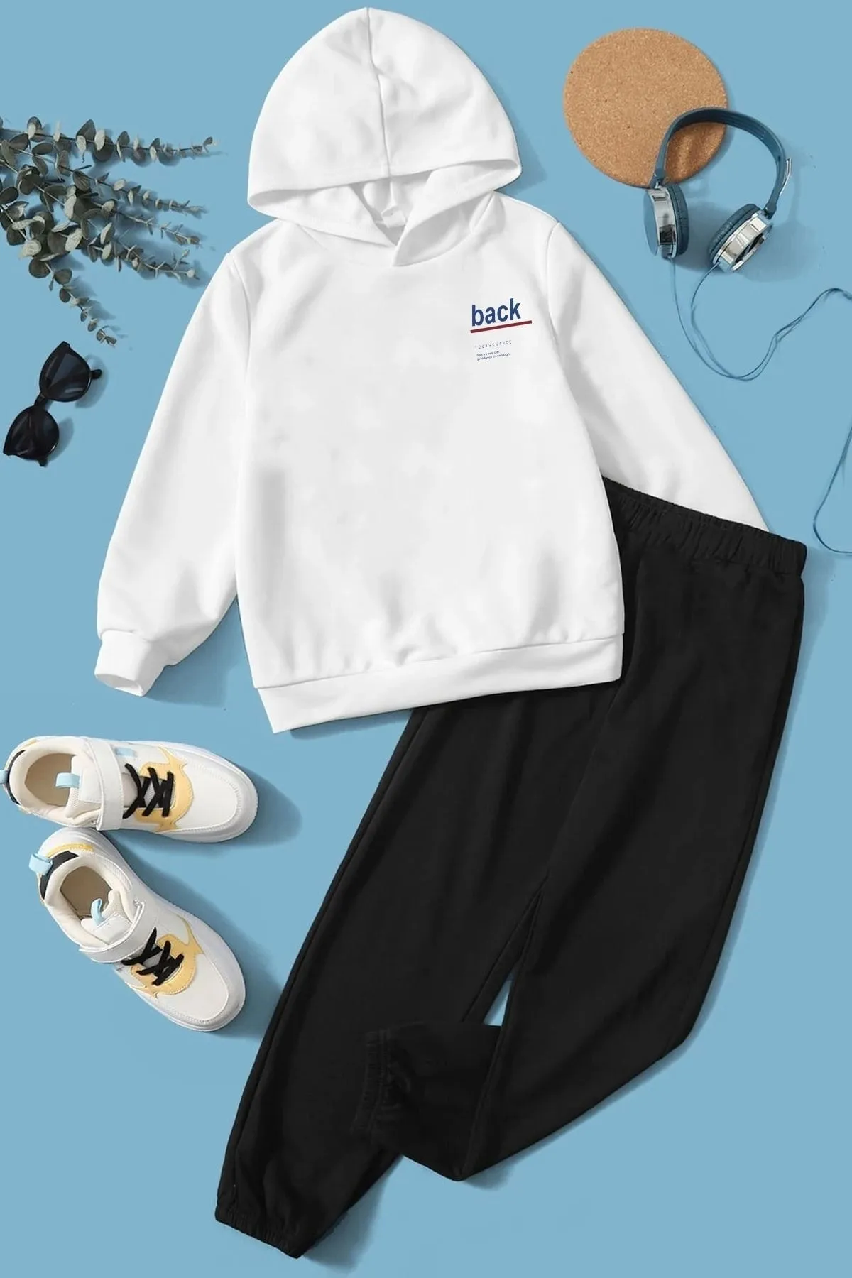 uyguntarz  Kinder-Trainingsanzug-Set für den Rücken