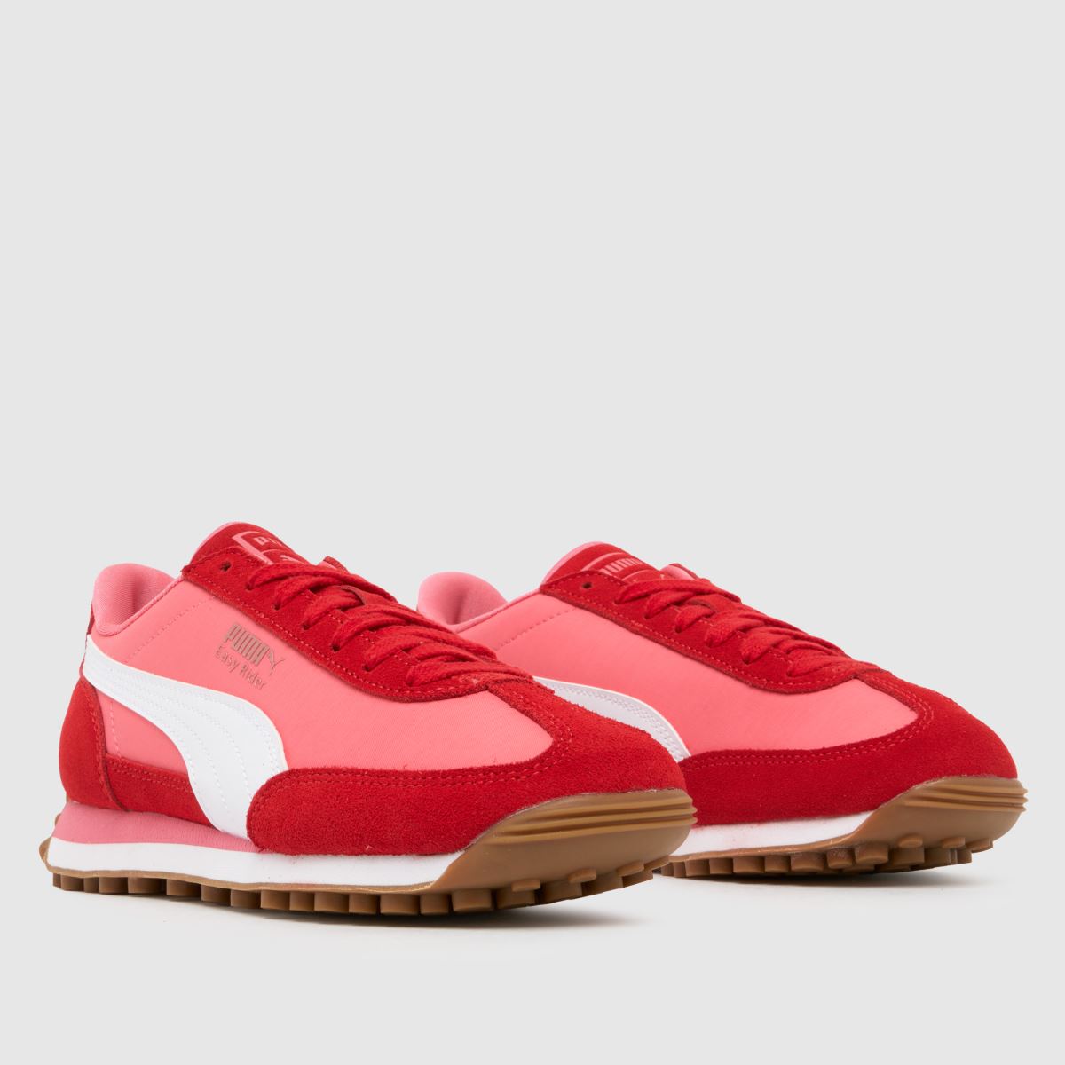 PUMA rosa multifärgade easy rider love flickor ungdomsskor