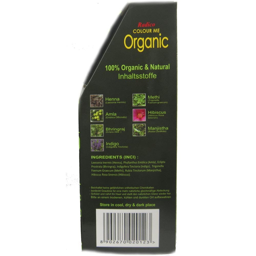 Radico Colour Me Organic Copper Brown 100 g