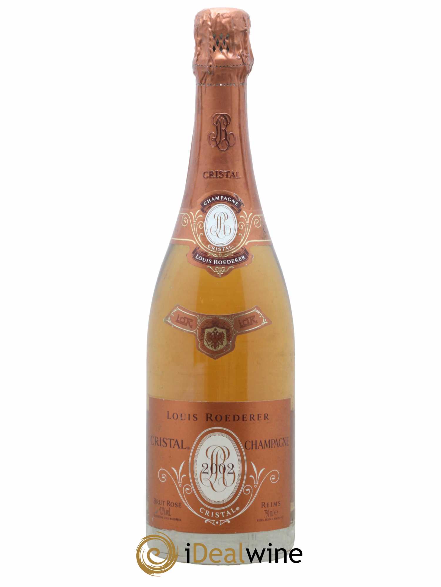 Cristal Louis Roederer  2002 - Lot de 1 Bouteille