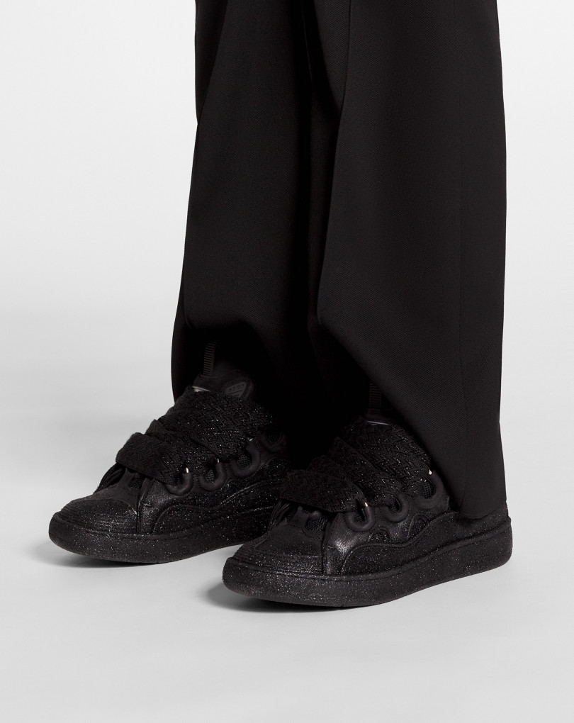 SNEAKERS CURB EN CUIR