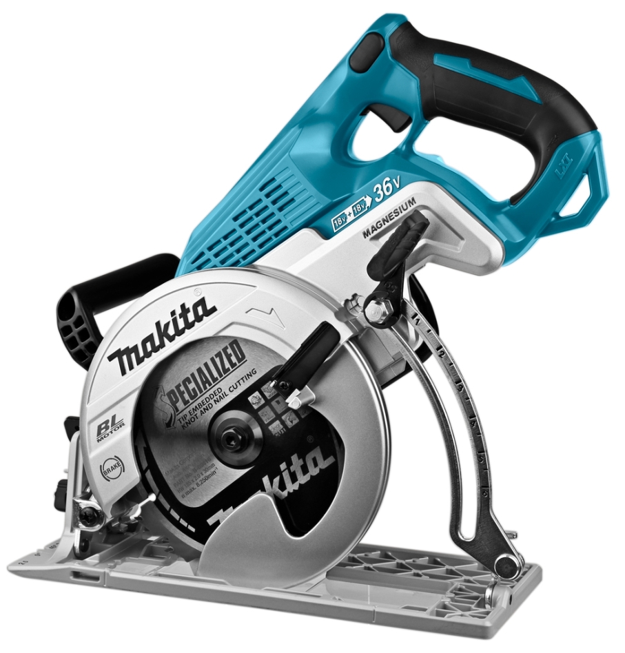 Makita DRS780Z Akumulatorska krožna žaga 2 x 18V 185 mm brez baterij in polnilnika