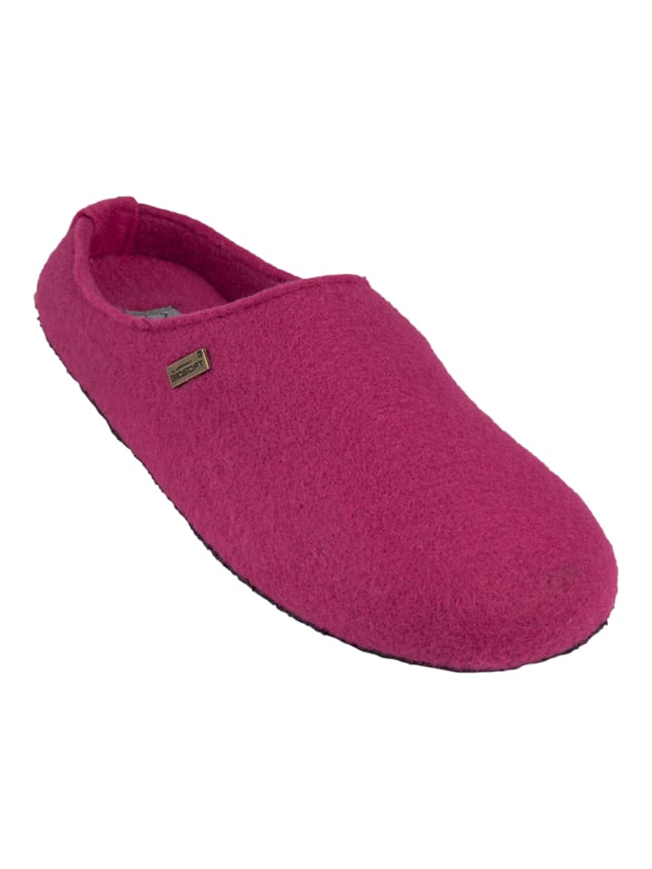 BIOSOFT Hausschuhe LadyCosy in Pink günstig kaufen