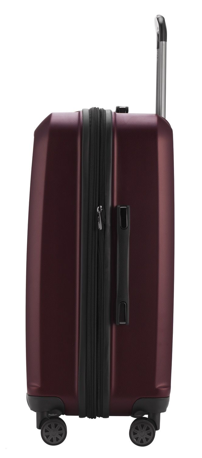 X-Berg - suitcase hard shell dark blue matt, TSA, 75 cm, 126 liters