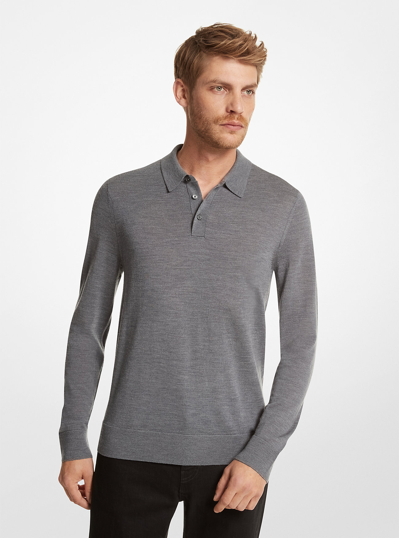 Polo in lana merino - ASH