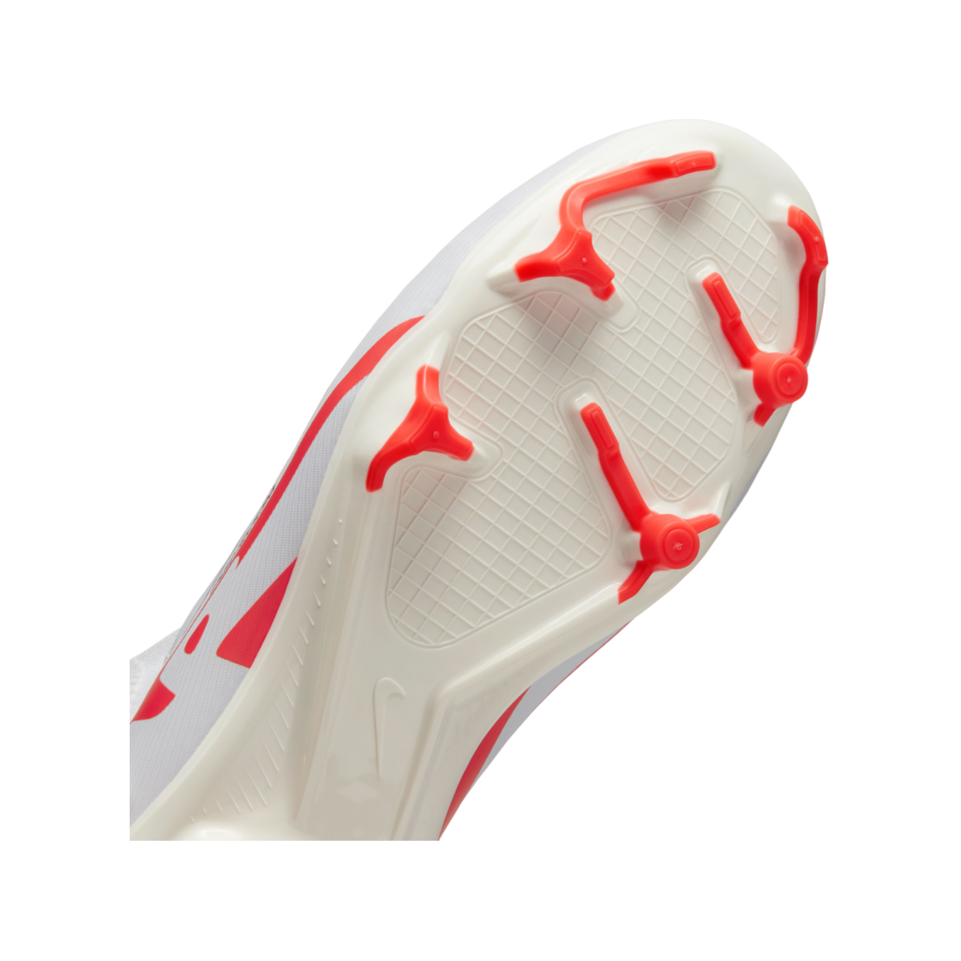 Nike Jr Air Zoom Mercurial Vapor XV Academy FG/MG Kids Rot Weiss Schwarz F600