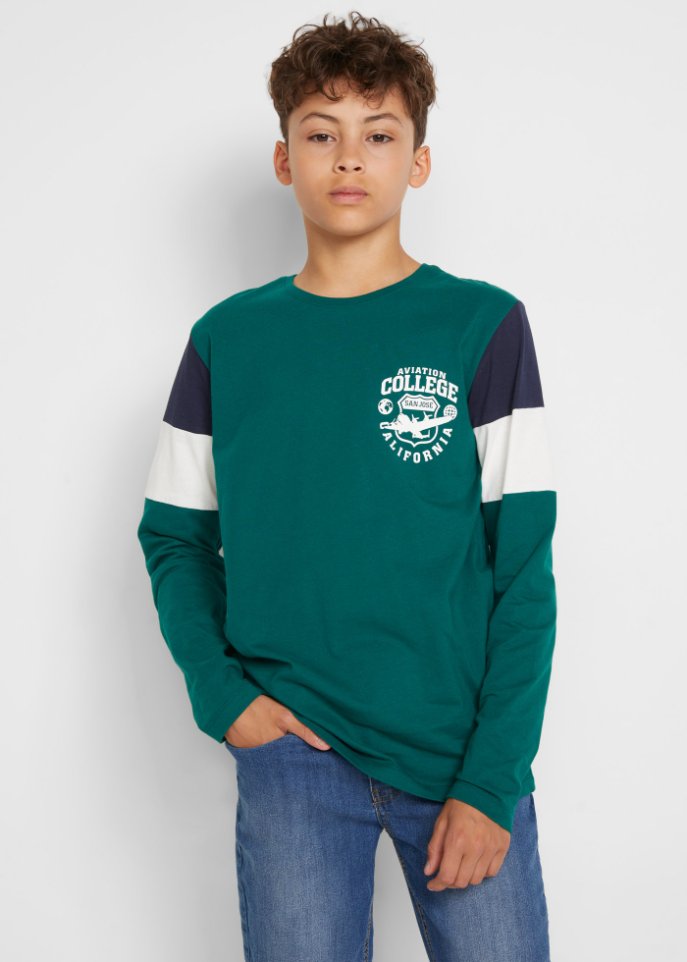 Jungen Langarmshirt (2er Pack)