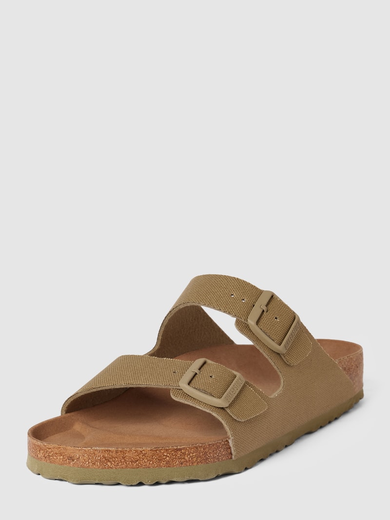 Slides mit Dornschließe Modell 'Arizona Rivet' in beige