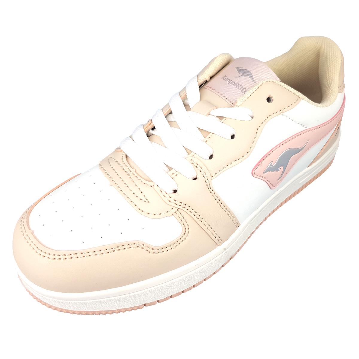 KangaRoos 81135 Weiß 1047 buttercrem/rost pink