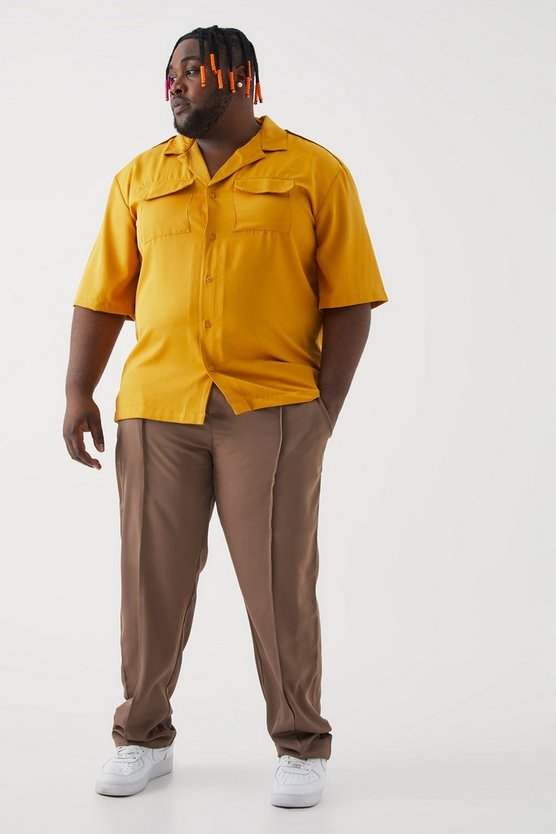 Plus Utility Twill-Hemd und Hose